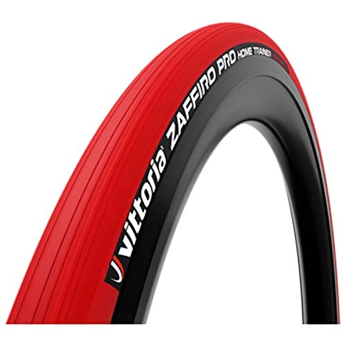 Vittoria Zaffiro Pro Home Trainer Cubierta MTB, Unisex Adulto, Rojo, 23-622/700 x 23c