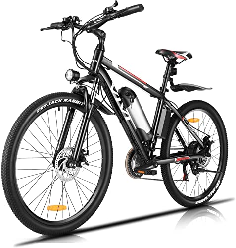 Vivi Bicicletas Montaña Eléctricas, 26'' Bicicleta Montaña Adulto, Bicicleta Eléctrica con Batería Extraíble de 36V/8Ah