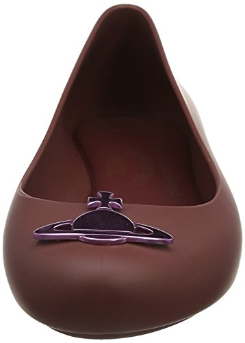 Vivienne Westwood & Melissa VW Space Love 19, Tacones Cerrados. Mujer, Orbe Morado de Ciruela, 40 EU