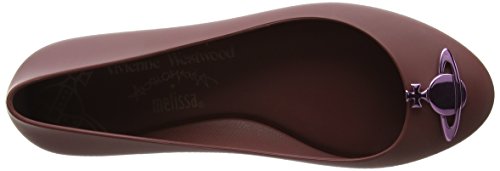 Vivienne Westwood & Melissa VW Space Love 19, Tacones Cerrados. Mujer, Orbe Morado de Ciruela, 40 EU