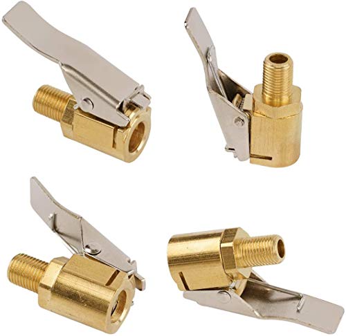 Voarge 3 Piezas Boquillas Inflado Neumático,Mandriles de Aire para Neumáticos, Conector de Válvula de Inflado, para Neumático De Coche, Camión y Muchos Más, (3 Modelo, 6mm, 8mm, 8mm)