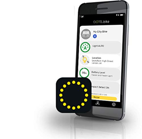 Vodafone V-Bike Smart Tracker GPS y Dispositivo de Seguridad para Bicicleta, con 6 Meses de Servicio incluidos, Negro