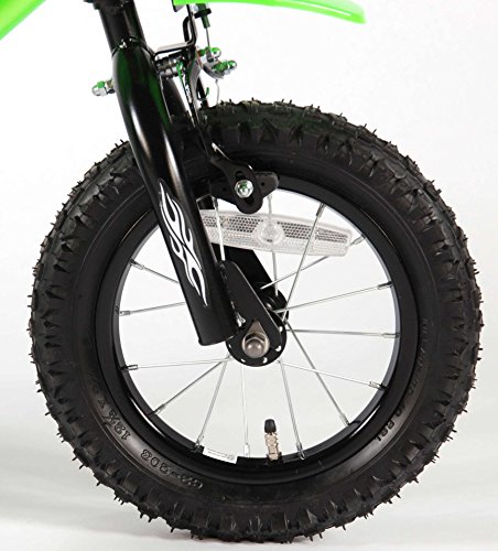 Volare Motobike Bicicleta para niños, Verde, Satin Green