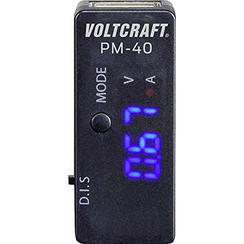 VOLTCRAFT USB Messadapter digital PM-40 CAT I Anzeige (Counts): 999