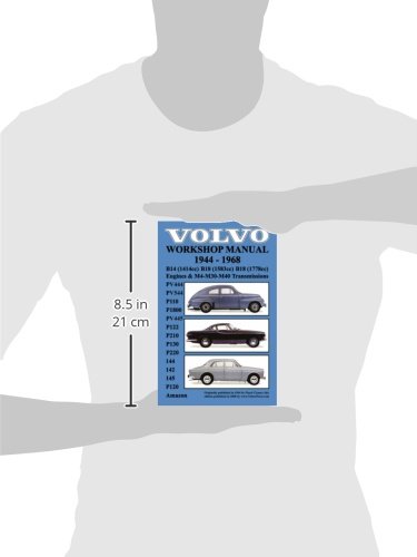 Volvo 1944-1968 Workshop Manual Pv444, Pv544 (P110), P1800, Pv445, P122 (P120 & Amazon), P210, P130, P220, 144, 142 & 145