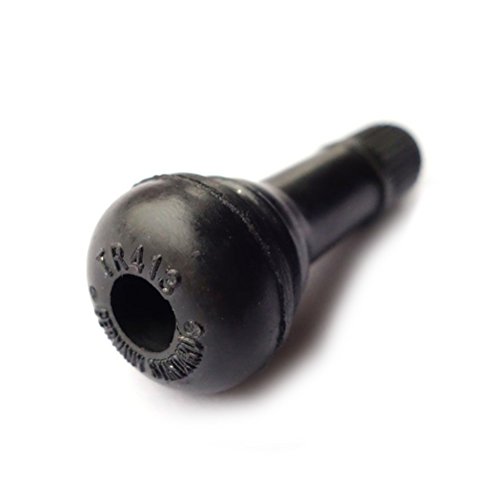 VORCOOL 20 válvulas para neumáticos de coche Tubeless de repuesto de goma TR-413, color negro