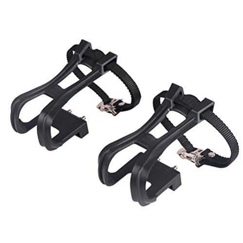 VORCOOL Correas de Pedal de Nylon de Ciclismo, 1 par de Correas de Correa de Clip de Pedal de Bicicleta de montaña de Carretera