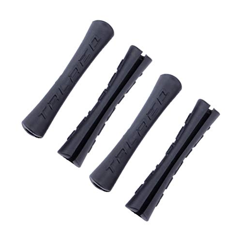 Vosarea 4pcs Funda de Goma Protectora de para Cuadro de Bicicleta Protectora para Cambio de Cable de Freno