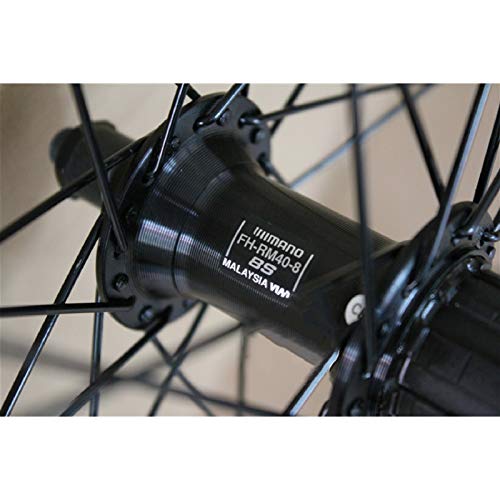 VPPV 700C Ruedas de Bicicleta de Carretera 40MM Pared Doble Freno En V Liberación Rápida Disco de Rodamiento Palin para 7 8 9 10 11 12 Velocidades (Size : 700C)