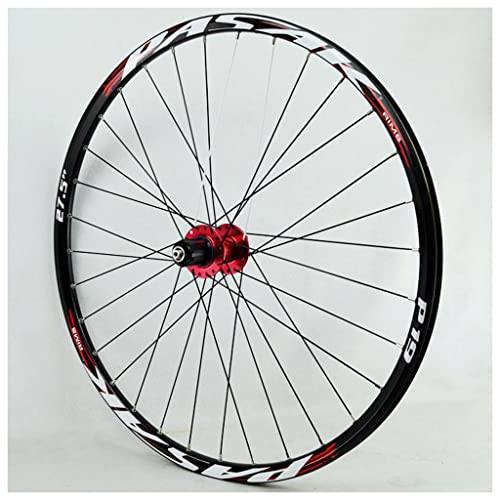 VPPV Rueda Trasera de Bicicleta Montaña 26 27,5 29 Pulgadas, Aluminio Doble Pared 4 Cojinetes Freno Disco 32H Llanta Buje MTB Racing para Rueda Libre de 7-11 Velocidades (Size : 29 Inch)