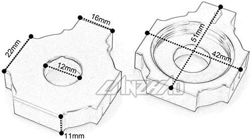 VRDN Moto Accesorios de bicicletas tensores de la cadena Bloqueadores CNC de aluminio Accesorio for K.T.M du.ke 390 2013 2014 2015 2016 125 200 du.ke todo el año 100% nuevo