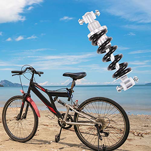 WANLIAN Amortiguador trasero para bicicleta, 150 mm, 340 kg