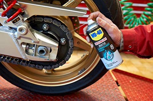 WD-40 34785 Specialist Motorbike - Lubricante de Cadenas Ambiente Seco- Spray 400ml