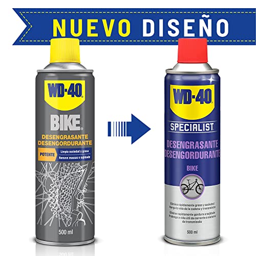 WD-40 BIKE - Desengrasante Cadenas Bicicleta-Spray 500ml