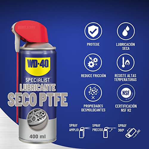 WD-40 Specialist - Lubricante seco con PTFE-Spray 400ml