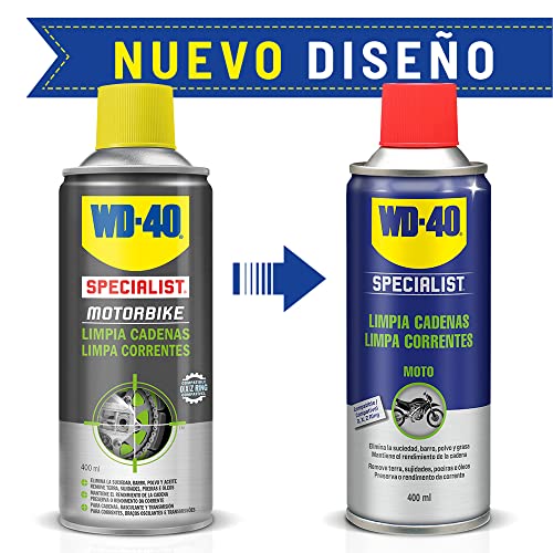 WD-40 Specialist Motorbike - Limpia Cadenas- Spray 400ml (34798)