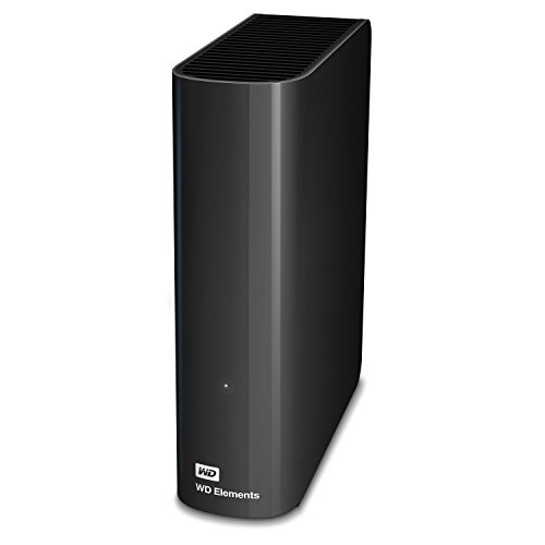 WD Elements - Disco duro externo de sobremesa de 4 TB con USB 3.0, color negro