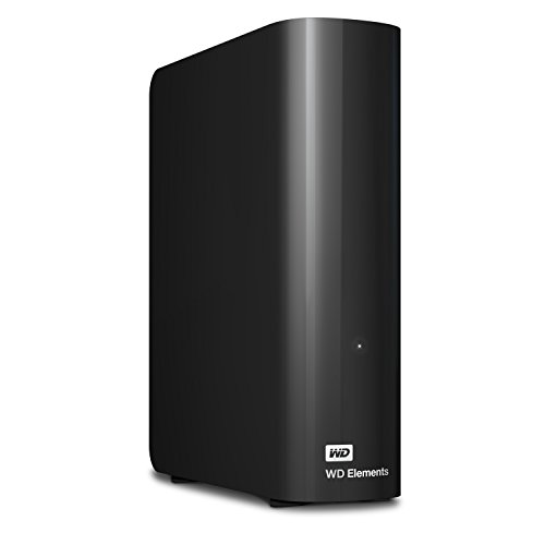 WD Elements - Disco duro externo de sobremesa de 4 TB con USB 3.0, color negro