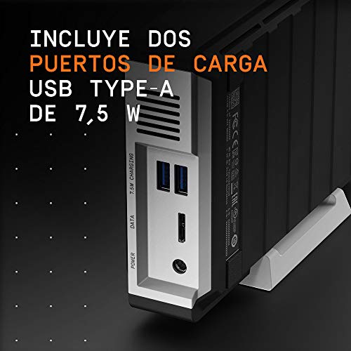 WD_BLACK D10 Game Drive para Xbox de 12 TB - 7200RPM con refrigeración activa para guardar tu enorme colección de juegos Xbox