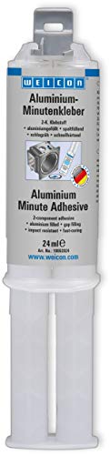 WEICON Pegamento Resina Epoxi de Aluminio 24 ml Adhesivo fuerte de 2 componentes