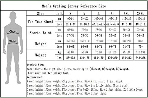 Weimostar Maillot de Ciclismo Hombres Ropa de Bici Maillot de Bici topMountain Road MTB Jersey Camisa Manga Corta Equipo Ropa Deportiva Montar en Amarillo L