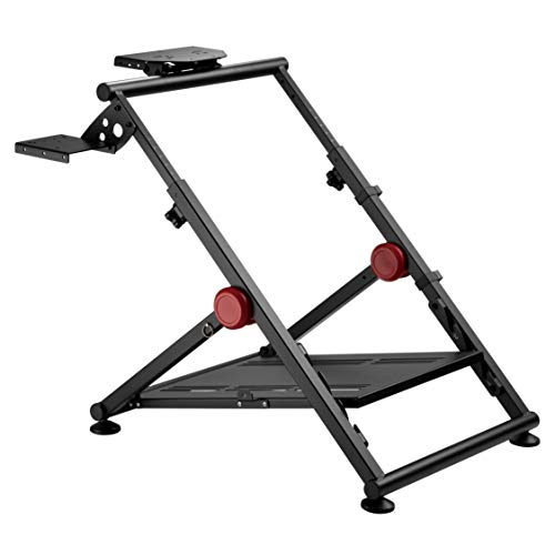 WHEEL STAND GT PRO - Soporte universal para el volante, los platos y las bielas y la caja de cambios compatible con todos los productos Logitech, Thrustmaster y Fanatec.