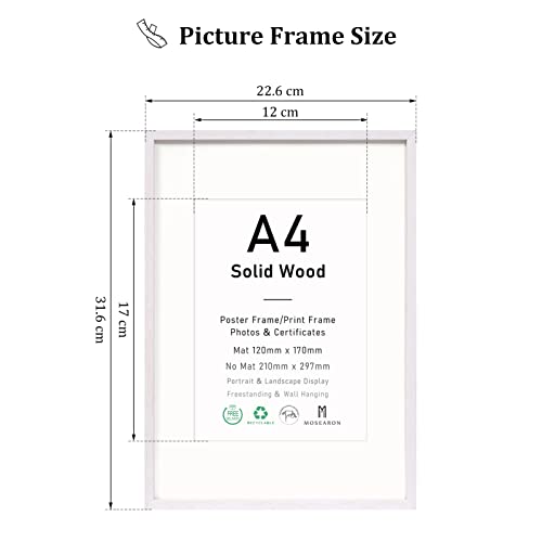 White Photo Frame YH-A4-WE-02-EU