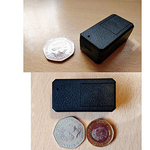 Winnes Mini Rastreador GPS, Magnético Micro GPS Ortung Anti Theft Tiempo Real GPS Locator para Bolso Cartera Bolsillos Escolares. Documentos Importantes Perdido Localizador Tracker TK901 Negro