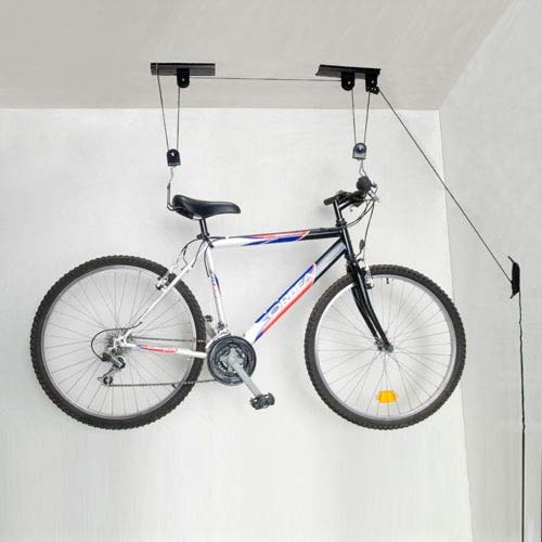 WOLFPACK 5411200 - Soporte de techo para bicicleta con poleas