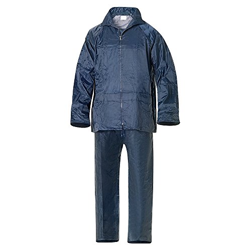 WOLFPACK LINEA PROFESIONAL 15010014 Traje de Agua Impermeable Azul Nylon Talla 6-M