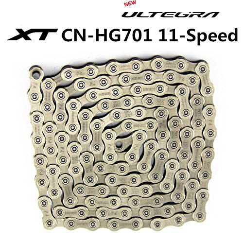 WOOAI HG701 HG700 de la Cadena de la Bicicleta de montaña de 11 velocidades Cadena Cadenas HG6800 CN-HG701 Camino de MTB Bike, HG701 112L Ninguna Caja