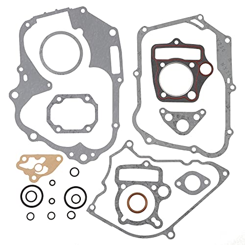 WOOSTAR Juntas Cilindro 52.4mm Top End Kit Reemplazo para 4 Tiempos Taotao Coolster 110cc Motor China ATV Quad Go Kart Dirt Bike