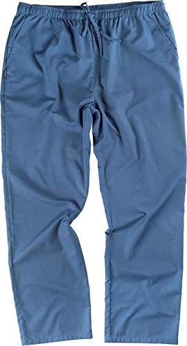Work Team Uniforme Sanitario, con elástico y cordón en la Cintura, Casaca y Pantalon Unisex Azafata L