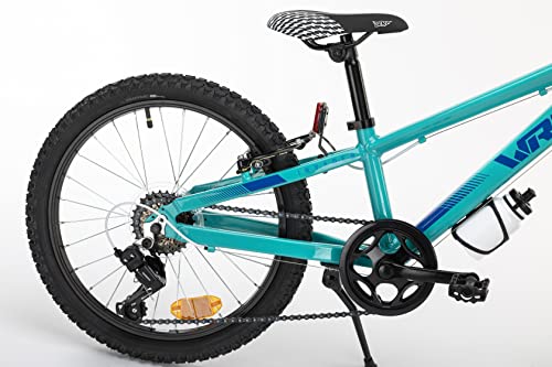 WRC Invader X 20" Turquesa Bicicleta, Niños, Grande