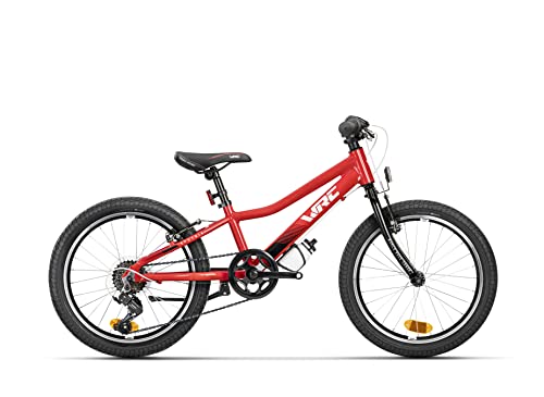 WRC Sputnik 20" Alloy Rojo Bicicleta, Niños, Grande