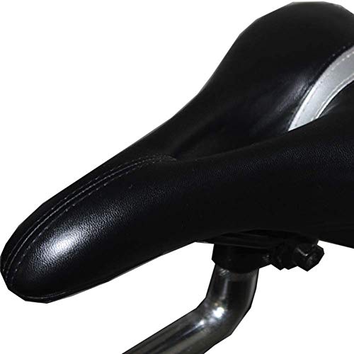 Wuyuesun Volante de bicicleta de ciclismo interior con monitor de función de resistencia ajustable con tarifa al corazón, manillares ajustables y asiento