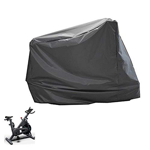 WXQIANG Cubiertas de Muebles de ratán Bicicleta de Spinning de Guardapolvos Fortalecer Impermeable de Tela Oxford Protector Solar for el Interior del hogar Deportes for Bicicleta de Ejercicio