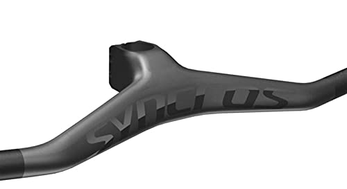 WYJW MTB Full Carbon 60/70/80/90/100/110mm Fibra Manillar y vástago de Bicicleta Integratived ángulo 25 (Color: 740x70mm)