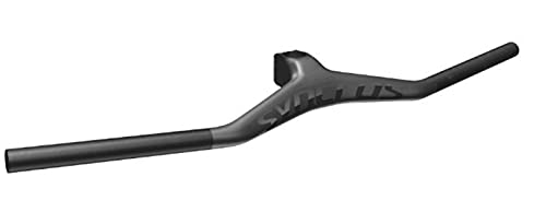 WYJW MTB Full Carbon 60/70/80/90/100/110mm Fibra Manillar y vástago de Bicicleta Integratived ángulo 25 (Color: 740x70mm)