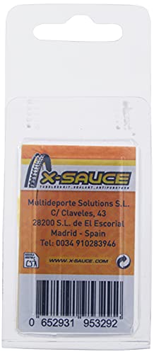 X-Sauce Kit 2 Válvulas Finas con Adaptador, Negro, Talla Única