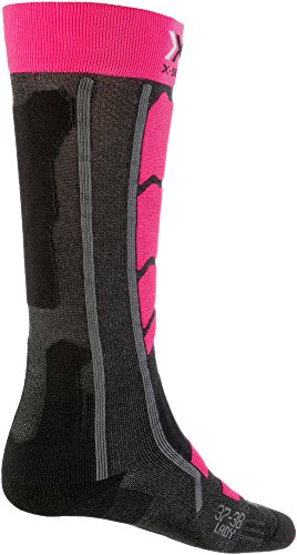 X-Socks Mujer xski Control 2.0 Lady skistrumpf, Mujer, SKI Control 2.0 Lady, Anthracite/Fuchsia