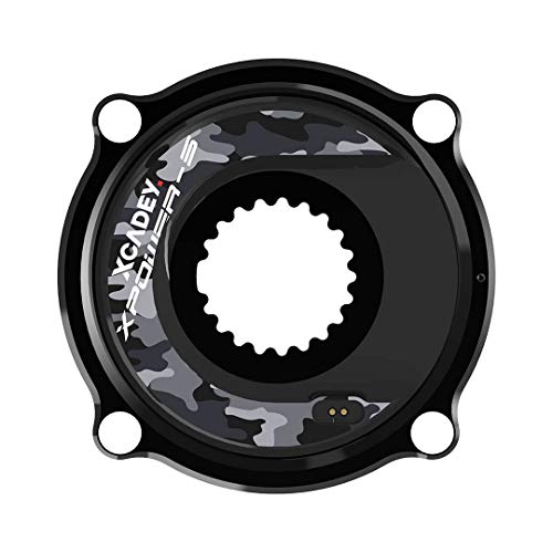 XCADEY - Potenciómetro araña para bicicleta Sram, Shimano, Cannondale, rotor, Race Face, Easton, Specialized, compatible con ANT+/Bluetooth, Shimano MTB 104BCD