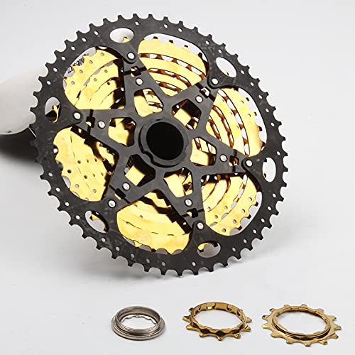 XCSM Bicicleta De Montaña 11 Velocidades 11-46T 11-50T 11-52T Cassette MTB 11S Rueda Dentada para S-RAM para S-himano (Size : 11-52T)