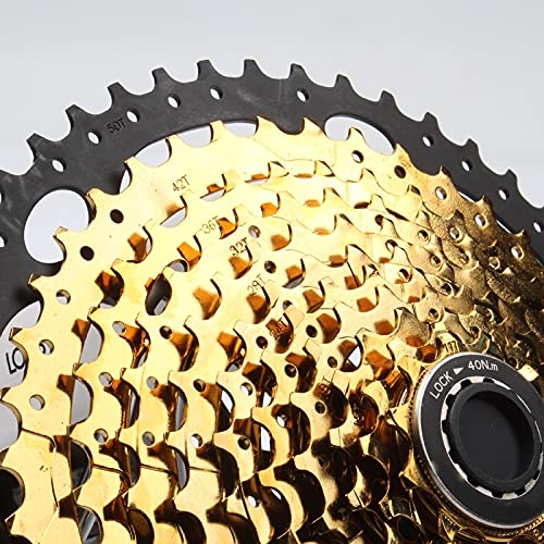 XCSM Bicicleta De Montaña 11 Velocidades 11-46T 11-50T 11-52T Cassette MTB 11S Rueda Dentada para S-RAM para S-himano (Size : 11-52T)