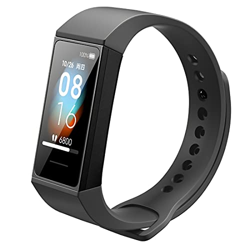 Xiaomi Mi Band 4C Smart Activity Tracker Reloj inteligente pantalla a color de 1.08 "de Actividad con Monitores de Actividad 5 ATM Resistente al Agua Negro