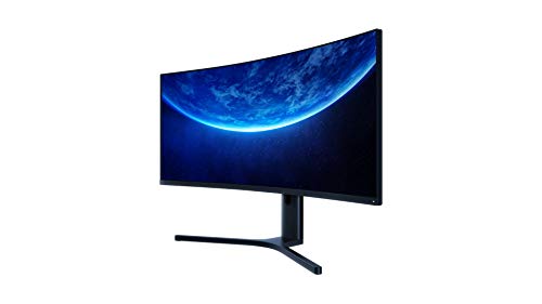 Xiaomi Mi Curved Gaming Monitor 34" GL WQHD (3440x1440, 21:9, HDMI 2.2x2, DisplayPort 1.4x2, Altura y rotación Ajustable, 4ms, 144Hz, AMD FreeSync) Negro