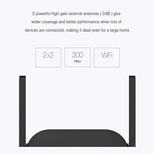 Xiaomi repetidor MI WiFi Range Extender Pro*300mbps Repetidor*hasta 64 dispositivos*Dos potentes antenas externas*Plug and play