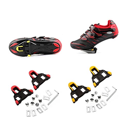 XINGHUA wangzai Store Clases de Ciclismo SPD-SL Pedales Conjuntos de Tacos Aptos for la Carretera de Ciclismo de Bicicletas MTB Pedal de Bicicletas Claps Dura Ace, ULTEGRA : SM-SH11 Sh-10 sh-12