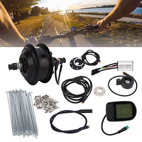 XINL Kit de Motor de Cubo de Rueda Trasera, Kit de Conversión de Bicicleta Eléctrica de Alta Eficiencia, Alta Velocidad, Fácil de Operar, Alta Resistencia, sin Ruido para Bicicleta(29 Pulgadas)