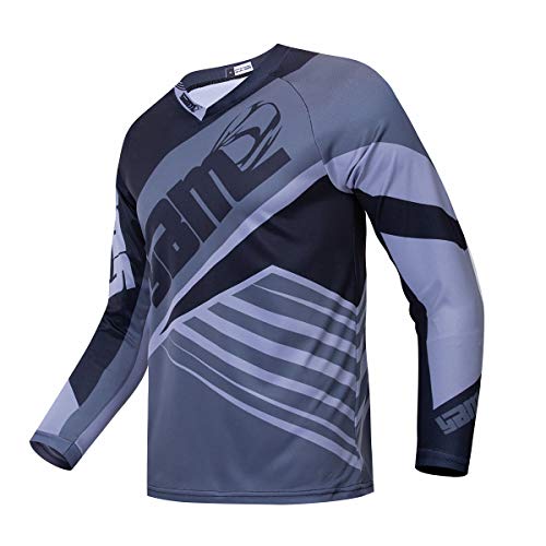 YIBIMOTTO Camiseta Corta de Bicicleta de montaña para Hombre Pantalones Cortos de Ciclismo MTB Secado respiratorio